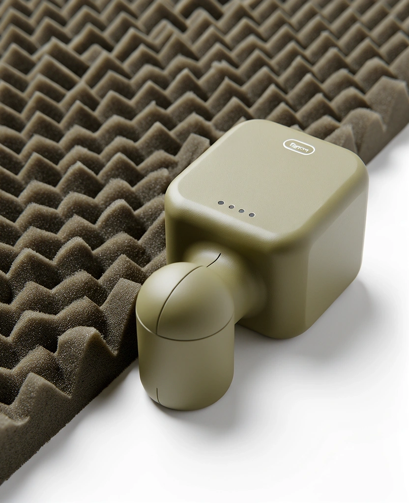 Acoustic textures and calm environment